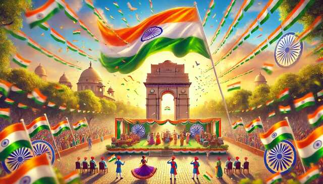 भारताचा प्रजासत्ताक दिन prajasattak din marathi 26 january republic day in marathi प्रजासत्ताक दिन 2025 २६ जानेवारी प्रजासत्ताक दिन 26 january republic day marathi